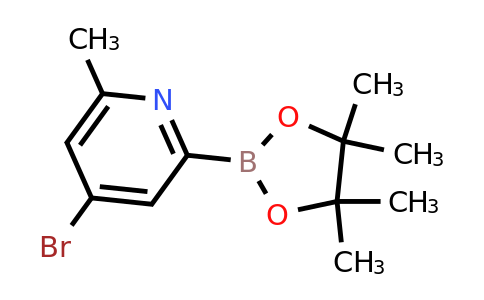 CAS 1402172-59-1 | 4-Bromo-6-methylpyridine-2-boronic acid pinacol ester