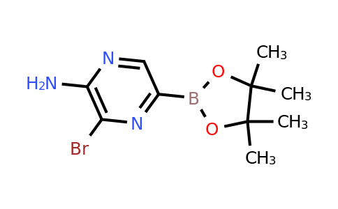 CAS 1402172-88-6 | 5-Amino-6-bromopyrazine-2-boronic acid pinacol ester