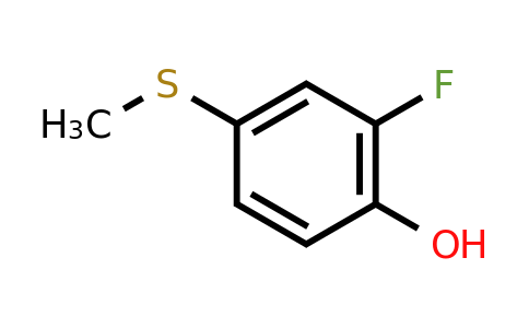 CAS 140220-05-9 | 2-Fluoro-4-(methylthio)phenol