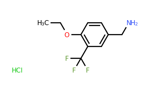 CAS 1402232-47-6 | (4-Ethoxy-3-(trifluoromethyl)phenyl)methanamine hydrochloride