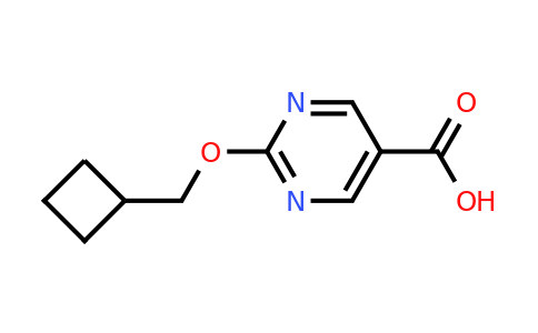 CAS 1402232-52-3 | 2-(Cyclobutylmethoxy)pyrimidine-5-carboxylic acid