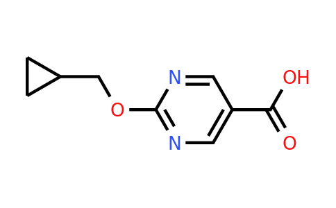 CAS 1402232-66-9 | 2-(Cyclopropylmethoxy)pyrimidine-5-carboxylic acid