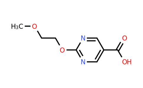CAS 1402232-82-9 | 2-(2-Methoxyethoxy)pyrimidine-5-carboxylic acid