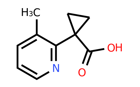 CAS 1402232-84-1 | 1-(3-Methylpyridin-2-yl)cyclopropanecarboxylic acid