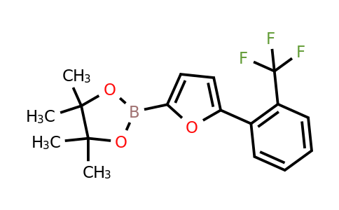 CAS 1402233-43-5 | 4,4,5,5-tetramethyl-2-{5-[2-(trifluoromethyl)phenyl]furan-2-yl}-1,3,2-dioxaborolane