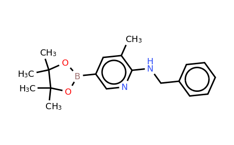 CAS 1402238-38-3 | N-benzyl-3-methyl-5-(4,4,5,5-tetramethyl-1,3,2-dioxaborolan-2-YL)pyridin-2-amine