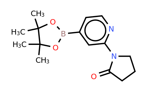 CAS 1402240-91-8 | 2-(Pyrrolidinon-1-YL)pyridine-4-boronic acid pinacol ester