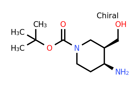 CAS 1402249-02-8 | cis-1-Boc-4-amino-3-piperidinemethanol