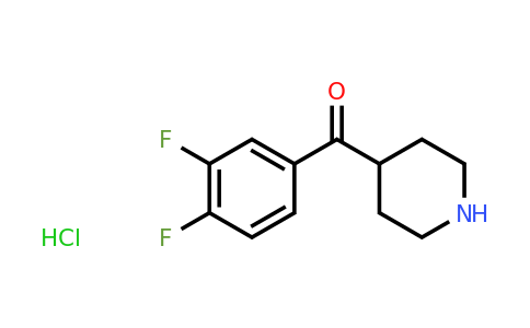 CAS 140235-26-3 | (3,4-Difluorophenyl)(piperidin-4-yl)methanone hydrochloride