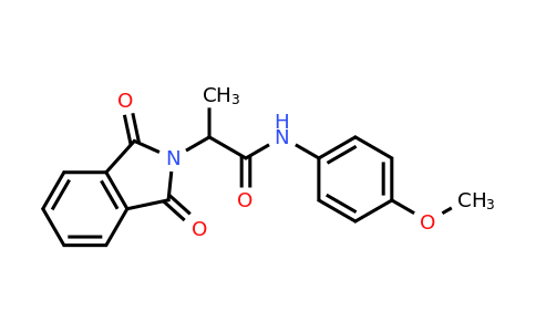 CAS 140244-42-4 | 2-(1,3-Dioxoisoindolin-2-yl)-N-(4-methoxyphenyl)propanamide