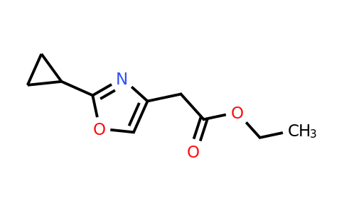 CAS 1402446-06-3 | ethyl 2-(2-cyclopropyloxazol-4-yl)acetate