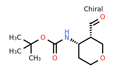 CAS 1402566-10-2 | tert-butyl N-[(3S,4S)-3-formyltetrahydropyran-4-yl]carbamate