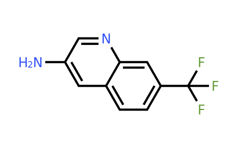 CAS 1402576-61-7 | 7-(Trifluoromethyl)quinolin-3-amine