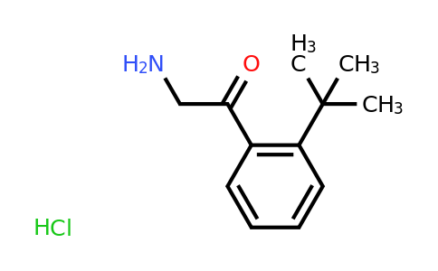 CAS 1402667-22-4 | 2-Amino-1-(2-(tert-butyl)phenyl)ethanone hydrochloride