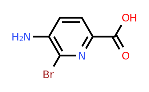 CAS 1402672-55-2 | 5-amino-6-bromopyridine-2-carboxylic acid