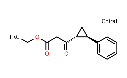 CAS 1402883-31-1 | Trans-3-oxo-3-(2-phenyl-cyclopropyl)-propionic acid ethyl ester