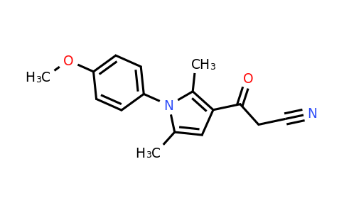 CAS 1403564-21-5 | 3-(1-(4-Methoxyphenyl)-2,5-dimethyl-1H-pyrrol-3-yl)-3-oxopropanenitrile