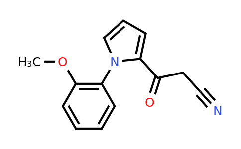 CAS 1403565-49-0 | 3-(1-(2-Methoxyphenyl)-1H-pyrrol-2-yl)-3-oxopropanenitrile