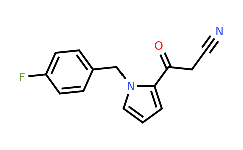 CAS 1403565-84-3 | 3-(1-(4-Fluorobenzyl)-1H-pyrrol-2-yl)-3-oxopropanenitrile