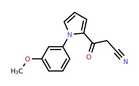CAS 1403566-50-6 | 3-(1-(3-Methoxyphenyl)-1H-pyrrol-2-yl)-3-oxopropanenitrile