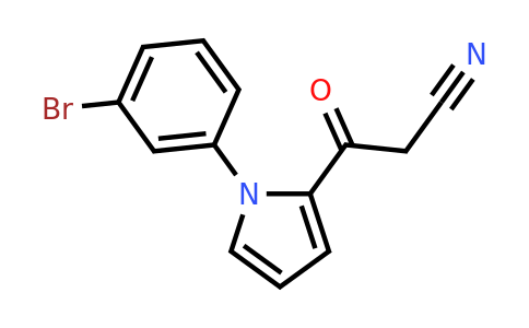CAS 1403567-26-9 | 3-(1-(3-Bromophenyl)-1H-pyrrol-2-yl)-3-oxopropanenitrile