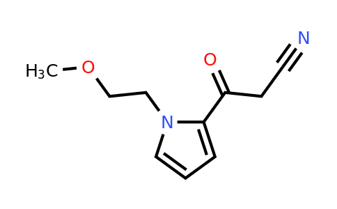 CAS 1403567-30-5 | 3-(1-(2-Methoxyethyl)-1H-pyrrol-2-yl)-3-oxopropanenitrile