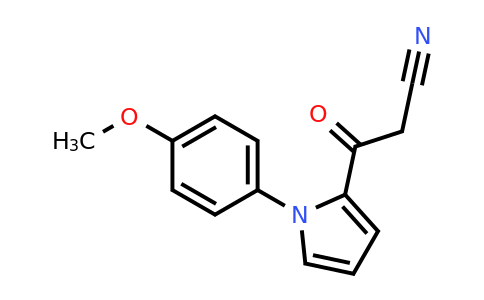CAS 1403567-53-2 | 3-(1-(4-Methoxyphenyl)-1H-pyrrol-2-yl)-3-oxopropanenitrile