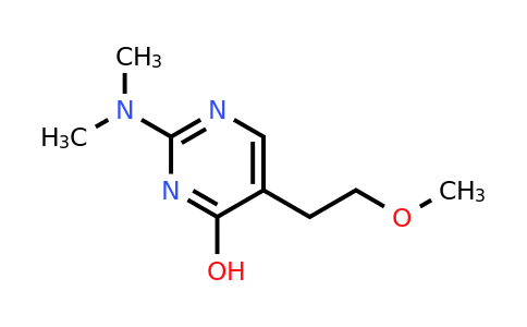CAS 1403567-99-6 | 2-(Dimethylamino)-5-(2-methoxyethyl)pyrimidin-4-ol