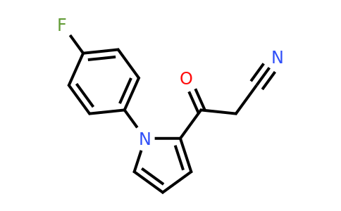 CAS 1403568-08-0 | 3-(1-(4-Fluorophenyl)-1H-pyrrol-2-yl)-3-oxopropanenitrile