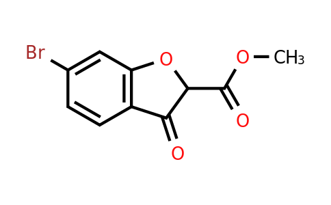 CAS 1403582-72-8 | methyl 6-bromo-3-oxo-benzofuran-2-carboxylate