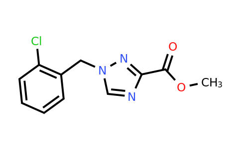 CAS 1403670-77-8 | methyl 1-[(2-chlorophenyl)methyl]-1H-1,2,4-triazole-3-carboxylate