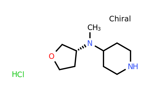 CAS 1403763-29-0 | N-methyl-N-[(3R)-oxolan-3-yl]piperidin-4-amine hydrochloride