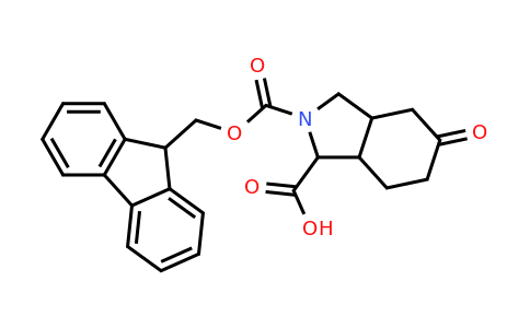 CAS 1403766-50-6 | 2-[(9H-fluoren-9-ylmethoxy)carbonyl]-5-oxo-octahydro-1H-isoindole-1-carboxylic acid