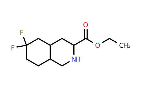 CAS 1403766-53-9 | ethyl 6,6-difluoro-decahydroisoquinoline-3-carboxylate