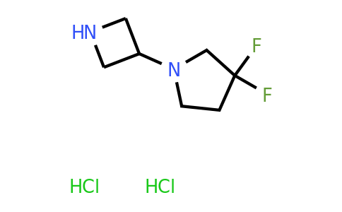 CAS 1403766-97-1 | 1-(3-Azetidinyl)-3,3-difluoro-pyrrolidine dihydrochloride