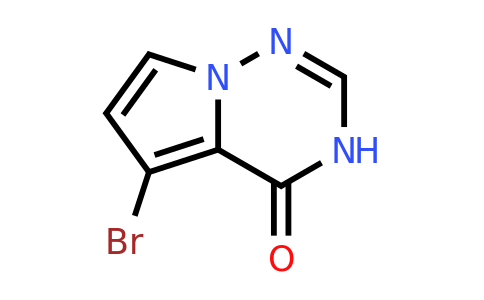 CAS 1403767-05-4 | 5-bromo-3H,4H-pyrrolo[2,1-f][1,2,4]triazin-4-one