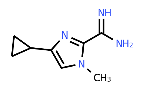 CAS 1403767-12-3 | 4-cyclopropyl-1-methyl-1H-imidazole-2-carboximidamide