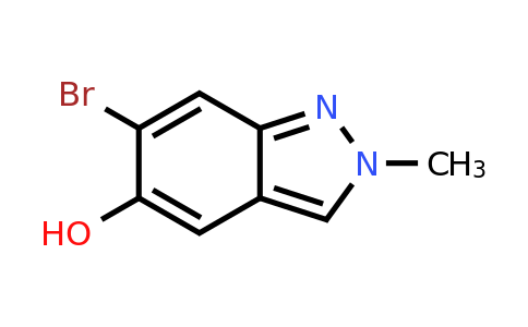 CAS 1403767-25-8 | 6-bromo-2-methyl-2H-indazol-5-ol