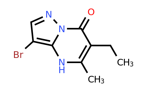 CAS 1403767-27-0 | 3-Bromo-6-ethyl-5-methylpyrazolo[1,5-A]pyrimidin-7(4H)-one