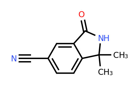 CAS 1403767-28-1 | 1,1-dimethyl-3-oxoisoindoline-5-carbonitrile