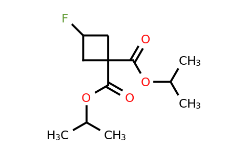 CAS 1403767-29-2 | 1,1-bis(propan-2-yl) 3-fluorocyclobutane-1,1-dicarboxylate