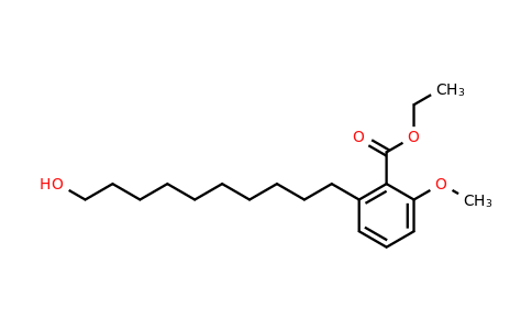 CAS 1403767-31-6 | ethyl 2-(10-hydroxydecyl)-6-methoxybenzoate
