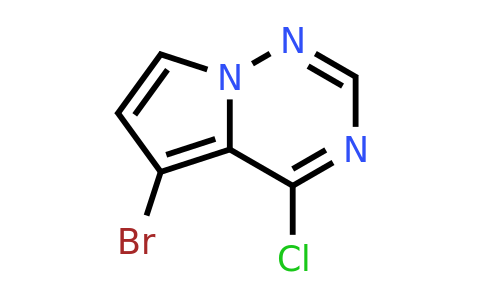 CAS 1403767-33-8 | 5-bromo-4-chloropyrrolo[2,1-f][1,2,4]triazine