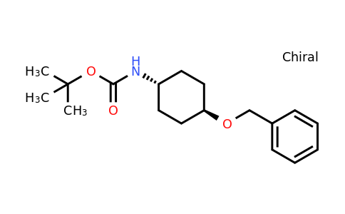 CAS 140382-95-2 | tert-butyl ((1r,4r)-4-(benzyloxy)cyclohexyl)carbamate