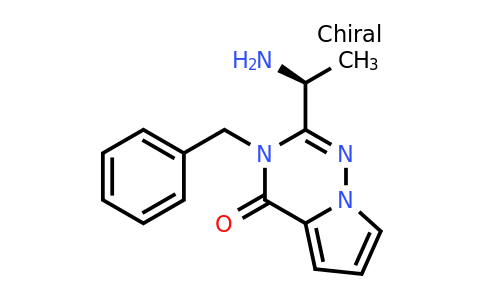 CAS 1403943-23-6 | 2-[(1S)-1-aminoethyl]-3-benzyl-3H,4H-pyrrolo[2,1-f][1,2,4]triazin-4-one