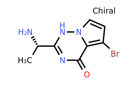 CAS 1403948-82-2 | 2-[(1S)-1-aminoethyl]-5-bromo-1H,4H-pyrrolo[2,1-f][1,2,4]triazin-4-one