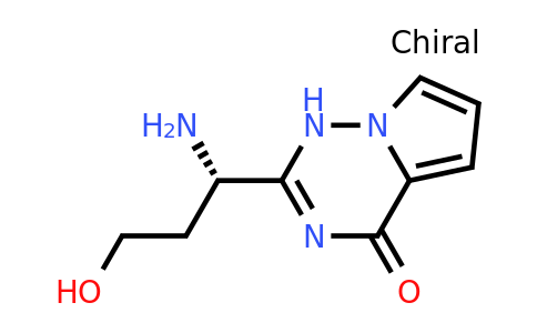 CAS 1403949-10-9 | 2-[(1S)-1-amino-3-hydroxypropyl]-1H,4H-pyrrolo[2,1-f][1,2,4]triazin-4-one