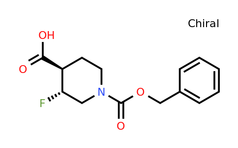 CAS 1404196-36-6 | (3,4)-Trans-1-(benzyloxycarbonyl)-3-fluoropiperidine-4-carboxylic acid