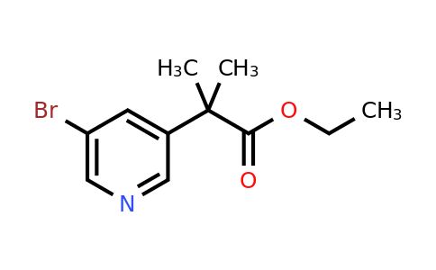 CAS 1404367-21-0 | ethyl 2-(5-bromopyridin-3-yl)-2-methylpropanoate