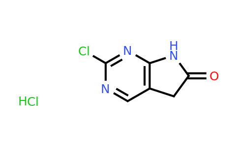 CAS 1404373-76-7 | 2-chloro-5H,6H,7H-pyrrolo[2,3-d]pyrimidin-6-one hydrochloride